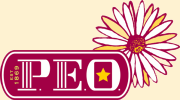 P.E.O. logo